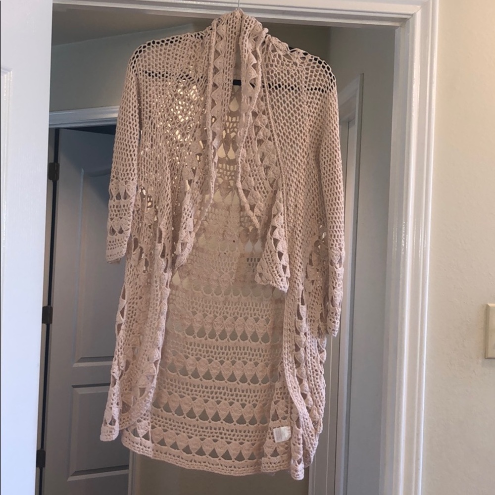 Hem & Thread crochet duster